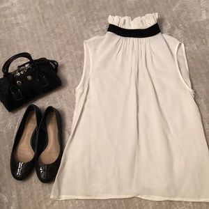 Zelda sleeveless silk blouse sz 12